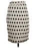 Renee C. Chevron-herringbone Ivory Formal Skirt Size S - photo 2