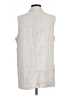 Tahari 100% Linen Ivory Vest Size L - photo 2