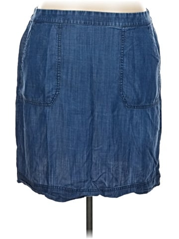 Foxcroft Denim Skirt (view 1)