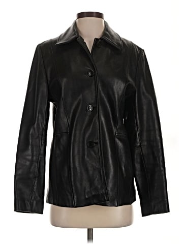 Liz Claiborne Leather Jacket (view 1)