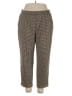 A New Day Houndstooth Brown Casual Pants Size XXL - photo 1
