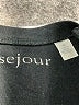 Sejour Black Short Sleeve Top Size 2X - photo 7