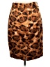 DStudio Animal Print Brown Casual Skirt Size 10 - photo 2