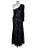 R&M Richards 100% Polyester Black Cocktail Dress Size 8 - photo 2