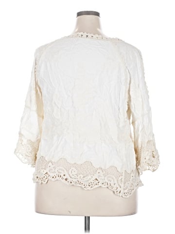 Democracy 3/4 Sleeve Blouse (view 2)