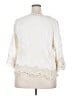 Democracy 100% Rayon Ivory 3/4 Sleeve Blouse Size 2X - photo 2