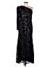 R&M Richards 100% Polyester Black Cocktail Dress Size 8 - photo 1