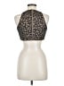Glamour 100% Polyester Brown Sleeveless Blouse Size 6 - photo 2