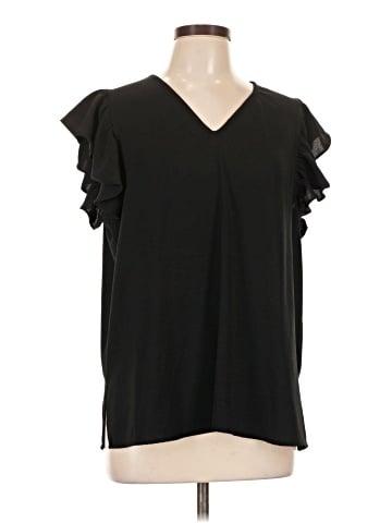 Adrianna Papell Short Sleeve Blouse (view 1)