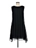 Max Studio 100% Polyester Solid Black Cocktail Dress Size M - photo 2