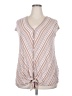 Max Studio Tan Sleeveless T-Shirt Size 2X - photo 1