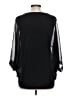 Joseph Ribkoff Black 3/4 Sleeve Blouse Size 10 - photo 2