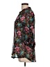 Kut from the Kloth Floral Black 3/4 Sleeve Blouse Size L - photo 5
