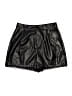 Ci Sono 100% Polyurethane Metallic Black Shorts Size XL - photo 1