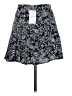 MNG 100% Viscose Paisley Black Casual Skirt Size S - photo 2
