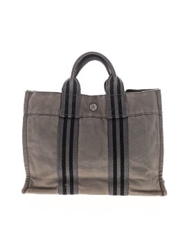 Hermès Vintage Toile Fourre-Tout PM Tote (view 2)