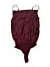 Lulus 100% Polyester Burgundy Bodysuit Size XS - photo 1