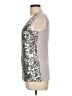 Maner 100% Polyester Silver Tank Top Size L - photo 5