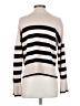 Evereve Stripes Tan Turtleneck Sweater Size XS - photo 2