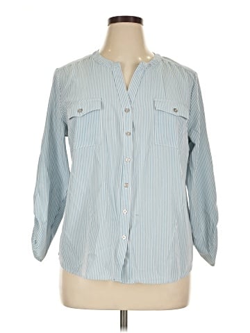 Notations 3/4 Sleeve Blouse (view 1)