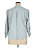 Notations Stripes Blue 3/4 Sleeve Blouse Size XL - photo 2