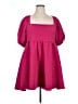 Free People Pink Casual Dress Size XL - photo 1