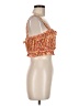 Topshop Orange Sleeveless Top Size 6 - photo 4