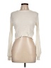 Zara Ivory Long Sleeve Top Size L - photo 1