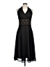 Connected Apparel 100% Polyester Black Cocktail Dress Size 12 - photo 1