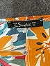 Simplee 100% Polyester Tropical Orange Casual Dress Size M - photo 7