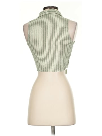 LA Hearts Sleeveless Button-Down Shirt (view 2)