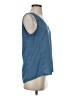 Nordstrom Blue Sleeveless Top Size S - photo 4
