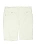 Chico's Solid Ivory Khaki Shorts Size XS (00) - photo 1