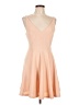 Lulus Solid Tan Cocktail Dress Size L - photo 1