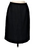 Worth 100% Silk Solid Black Silk Skirt Size 4 - photo 1