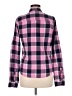 Gilly Hicks Plaid Pink Long Sleeve Button-Down Shirt Size M - photo 2