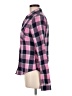 Gilly Hicks Plaid Pink Long Sleeve Button-Down Shirt Size M - photo 5