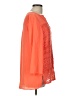 Zac & Rachel 100% Polyester Orange 3/4 Sleeve Blouse Size L - photo 4