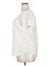 Merona 100% Polyester Polka Dots Ivory Short Sleeve Top Size XXL - photo 5