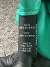 A. Byer 100% Polyester Chevron-herringbone Green Cocktail Dress Size 7 - photo 8