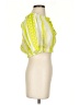 Elan 100% Cotton Yellow Short Sleeve Blouse Size S - photo 4
