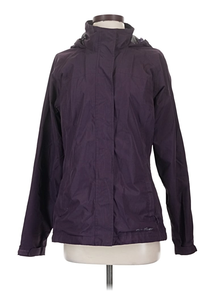Pre-owned Eddie Bauer Raincoat In Purple