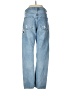 AGOLDE 100% Cotton Hearts Blue Jeans Size 27 waist - photo 2