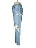 AGOLDE 100% Cotton Hearts Blue Jeans Size 27 waist - photo 5