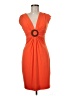 Cache Orange Cocktail Dress Size 6 - photo 1