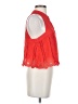 Free People 100% Viscose Red Sleeveless Blouse Size S - photo 4