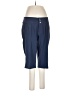 JoFit Solid Blue Casual Pants Size 8 - photo 1