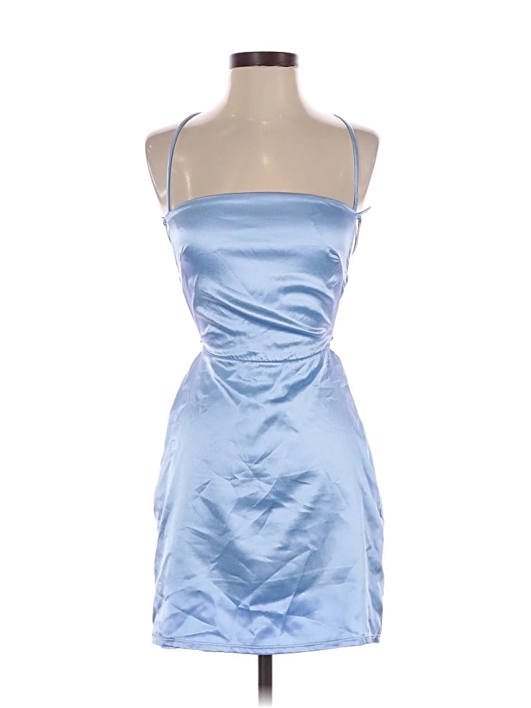 Lucy In The Sky Cocktail Dress: Blue Dresses - Size Small