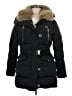 MICHAEL Michael Kors 100% Polyester Black Coat Size M - photo 1