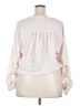 Xhilaration 100% Polyester Ivory Long Sleeve Blouse Size XXL - photo 2